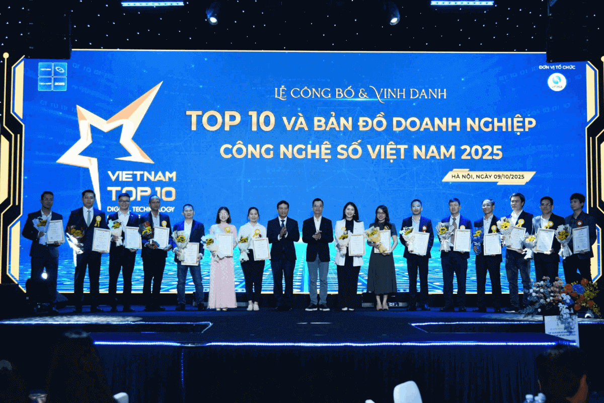 Saigon Technology Earns Triple Recognition at Vietnam Top 10 Tech & Map 2025